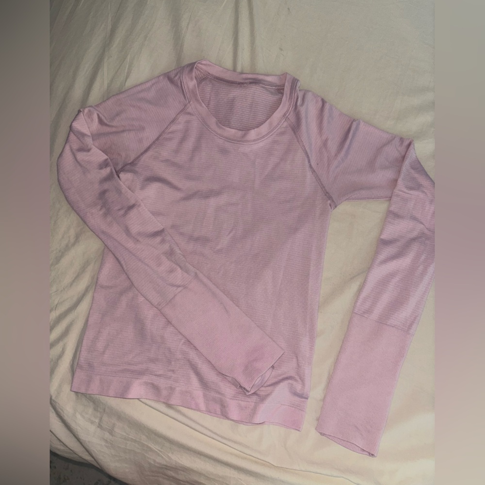 Lululemon cropped swiftly tech longsleeve